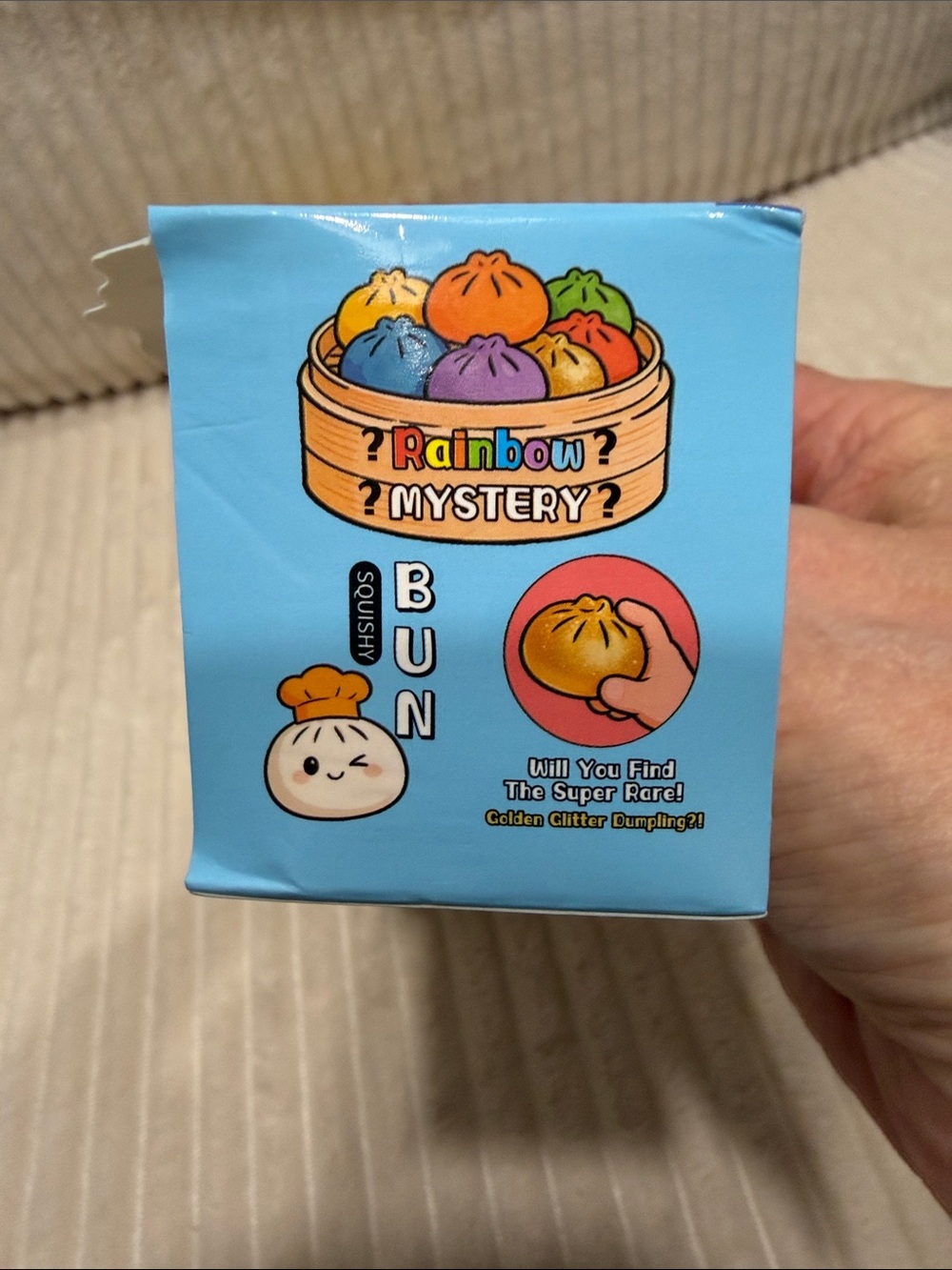 GOLDEN GLITTER DUMPLING - Squishy Bun Rainbow Mystery- New. In package. As Is. - Picture 7 of 10